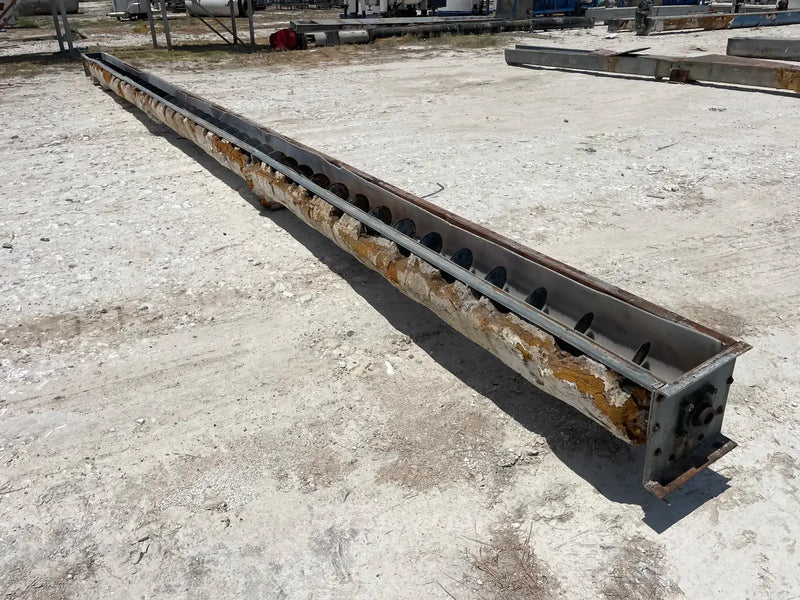 Barrena de tornillo de acero galvanizado (360 pulg. X 14 pulg. Diámetro del tornillo: 9 pulg.)