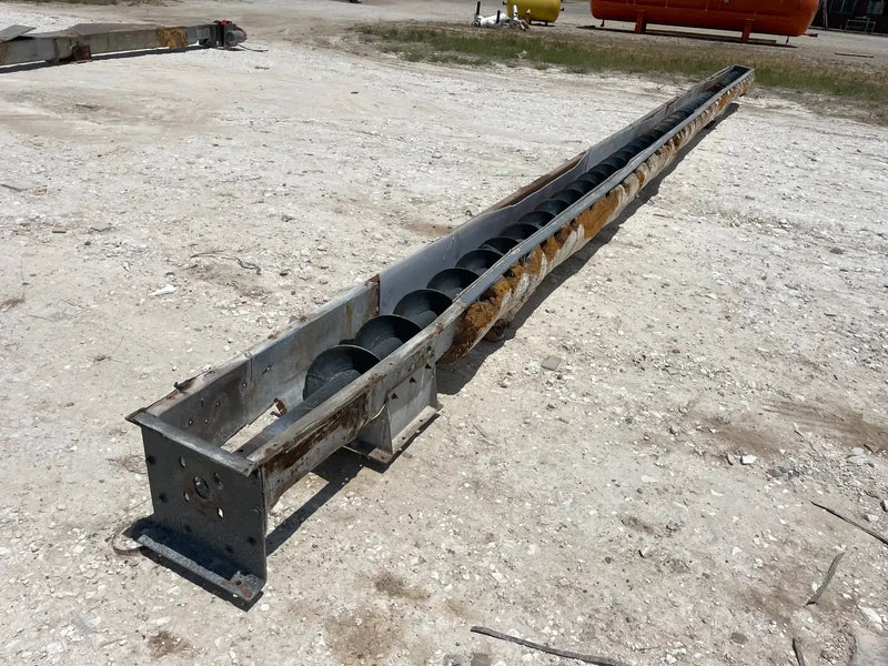 Barrena de tornillo de acero galvanizado (360 pulg. X 14 pulg. Diámetro del tornillo: 9 pulg.)