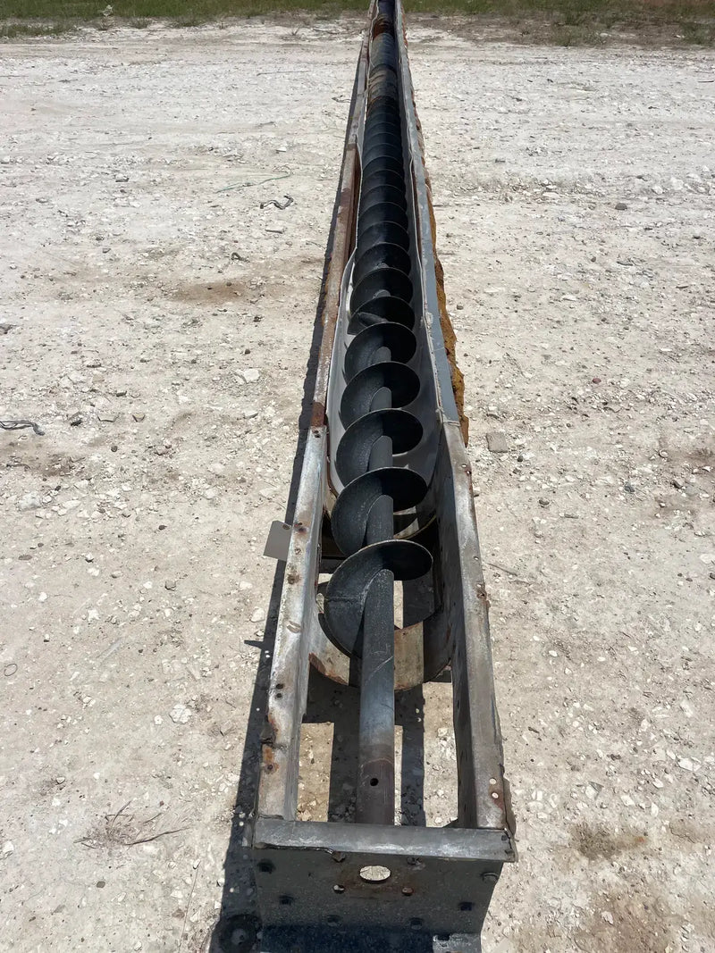 Barrena de tornillo de acero galvanizado (360 pulg. X 14 pulg. Diámetro del tornillo: 9 pulg.)