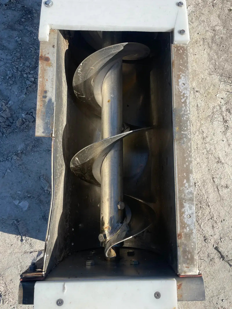 Sinfín de tornillo de acero inoxidable (156 x 9 pulgadas)