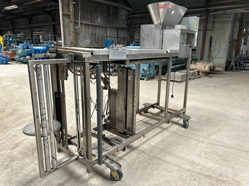 Sistema automático de envasado de hielo con llenado y sellado Hamer 1550