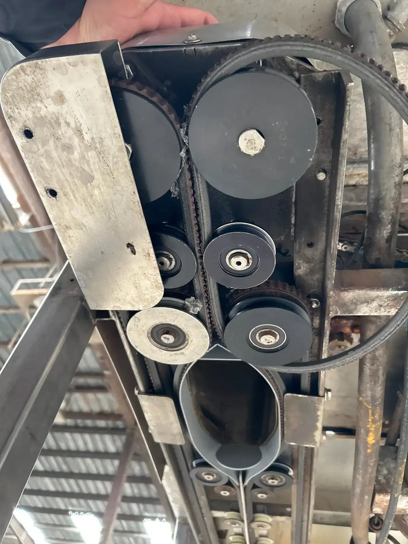 Sistema automático de envasado de hielo con llenado y sellado Hamer 1550