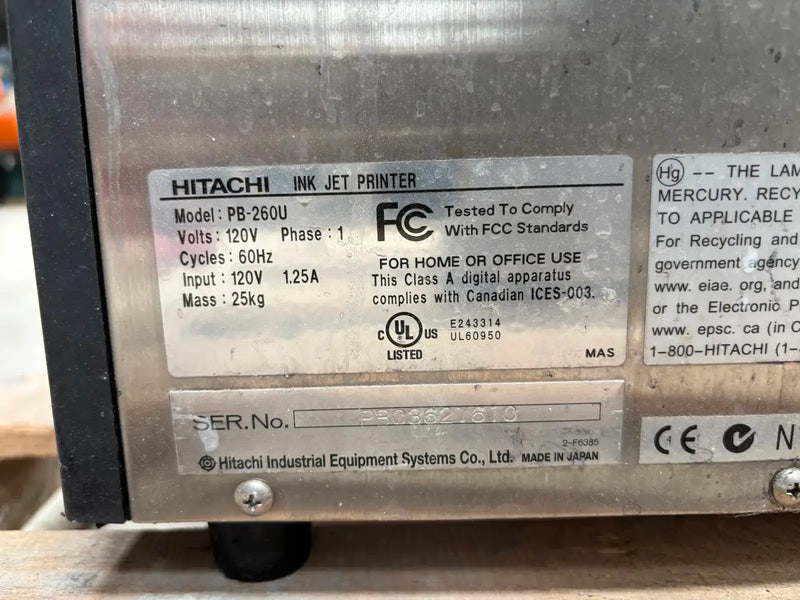 Hitachi PB-260U Ink Jet Printer