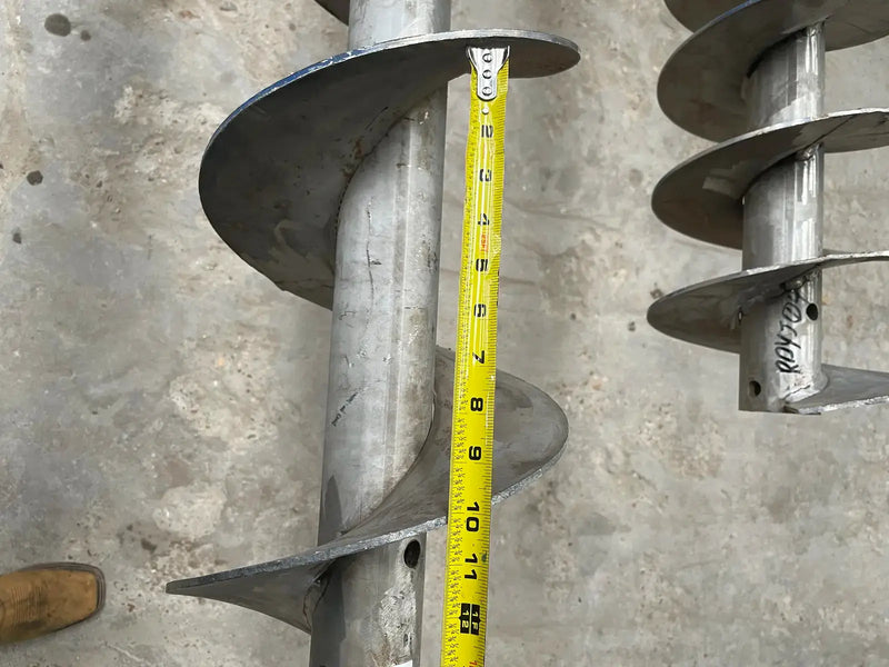 Barrena de tornillo de acero inoxidable de paso variable (10 x 172 pulgadas)