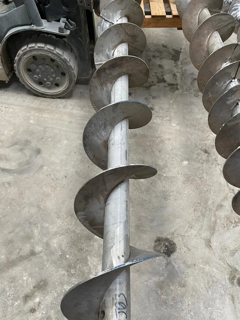 Barrena de tornillo de acero inoxidable de paso variable (10 x 172 pulgadas)
