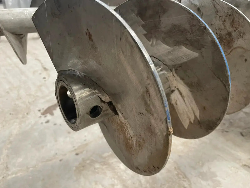 Barrena de tornillo de acero inoxidable de paso variable (10 x 172 pulgadas)