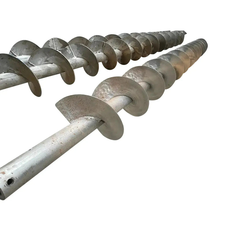 Barrena de tornillo de acero inoxidable de paso estándar (8 x 120 pulgadas)