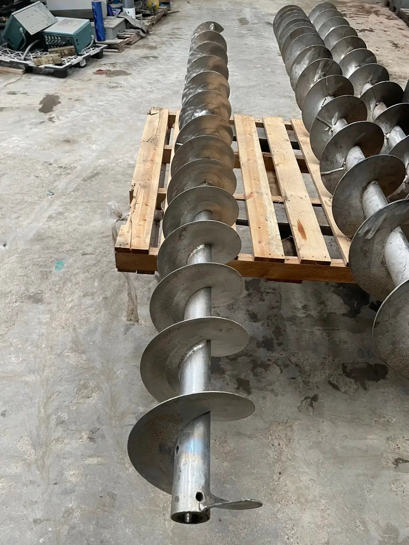 Barrena de tornillo de acero inoxidable de paso estándar (8 x 120 pulgadas)