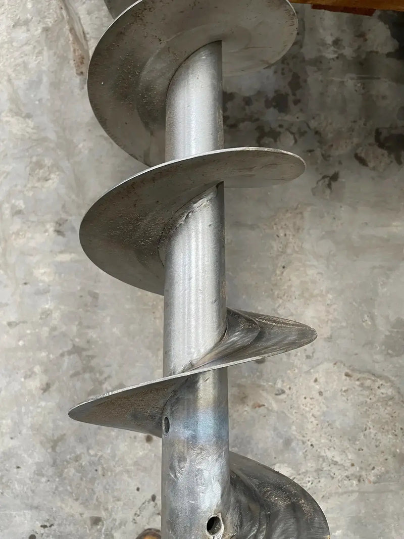Barrena de tornillo de acero inoxidable de paso estándar (8 x 120 pulgadas)