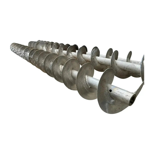 Standard Pitch Stainless Steel Screw Auger (8 in x 120 in)