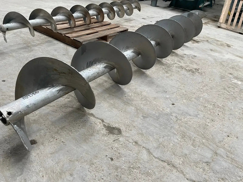 Barrena de tornillo de acero inoxidable de paso estándar (18" x 148")
