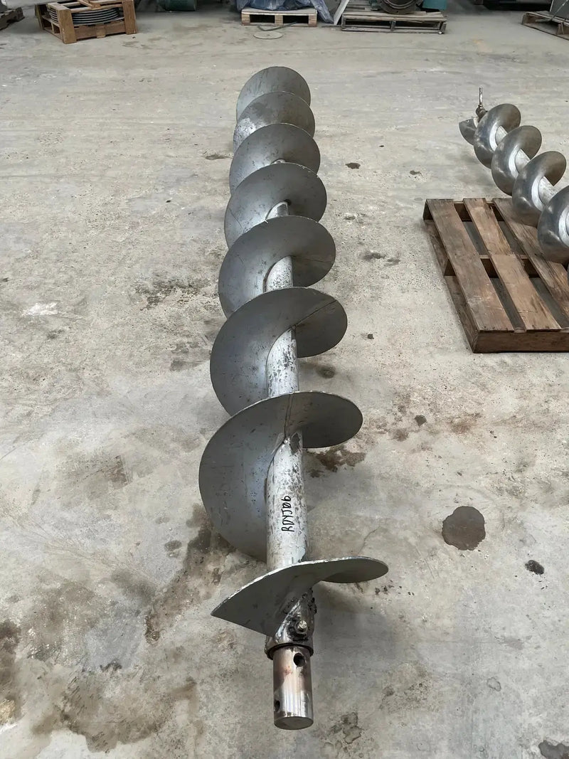 Barrena de tornillo de acero inoxidable de paso estándar (18" x 148")