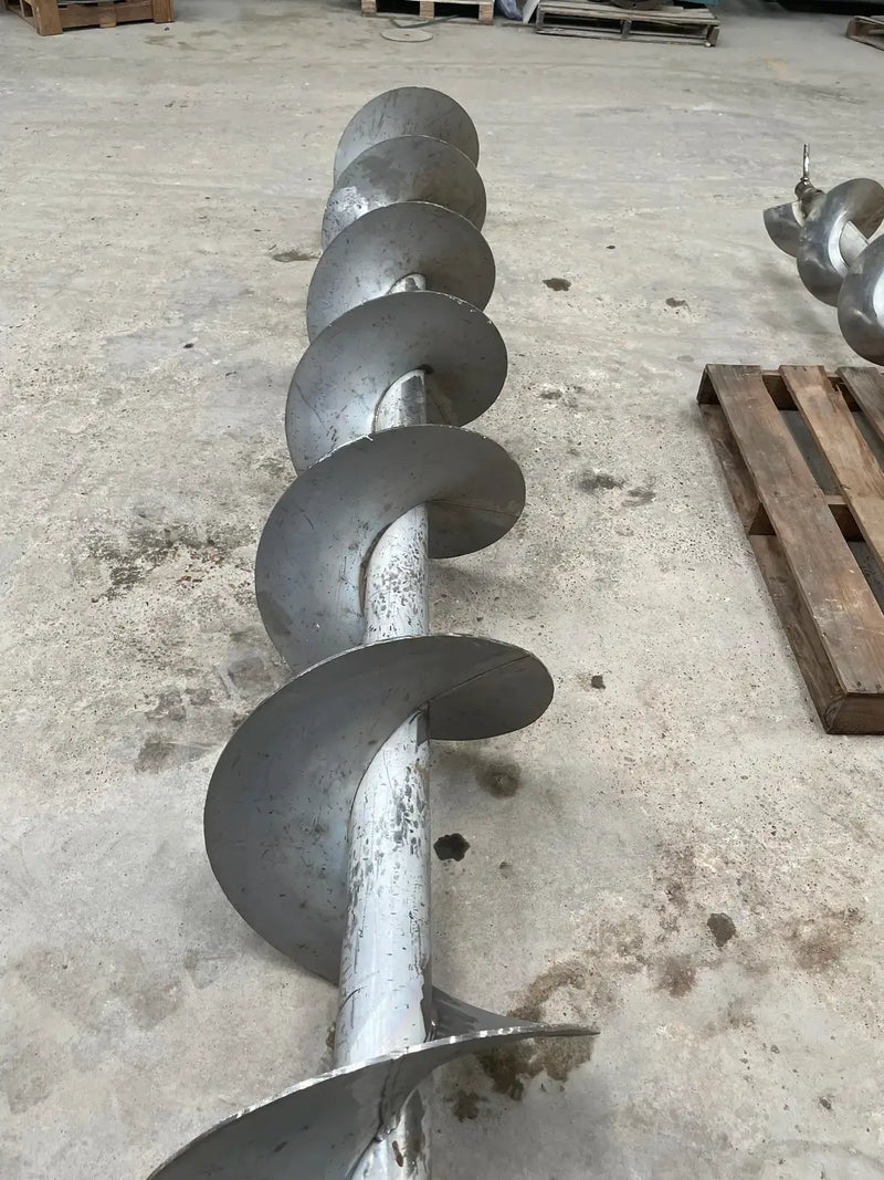 Barrena de tornillo de acero inoxidable de paso estándar (18" x 148")