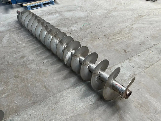 Standard Pitch Stainless Steel Screw Auger (16 in X 120 in)