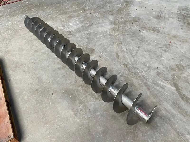 Standard Pitch Stainless Steel Screw Auger (4.5 in X 86 in)