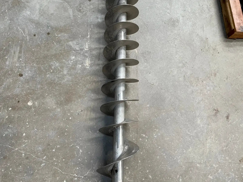 Standard Pitch Stainless Steel Screw Auger (8.5 in X 120 in)