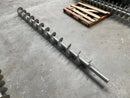 Standard Pitch Stainless Steel Screw Auger (9 in X 96 in)