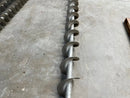 Standard Pitch Stainless Steel Screw Auger (9 in X 96 in)