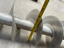 Standard Pitch Stainless Steel Screw Auger (9 in X 96 in)