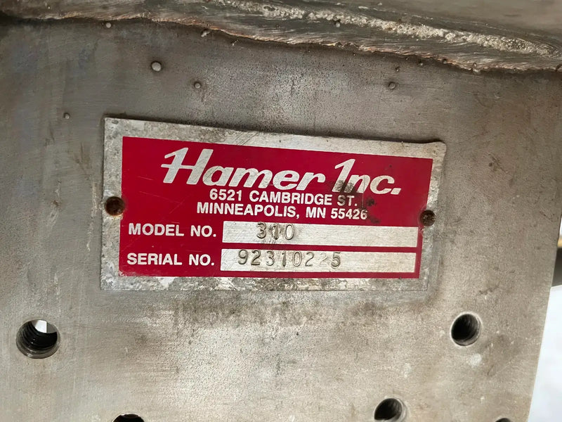 Hamer Inc 310 Automatic Form Fill & Seal Bagging System