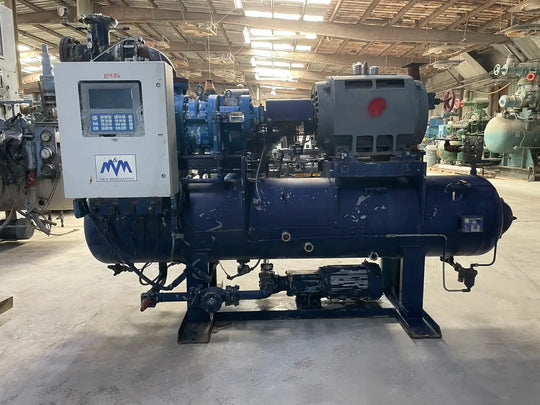 M&M Rotary Screw Compressor Package (Mycom 200SUD-VX, 250 HP 230/460 V)