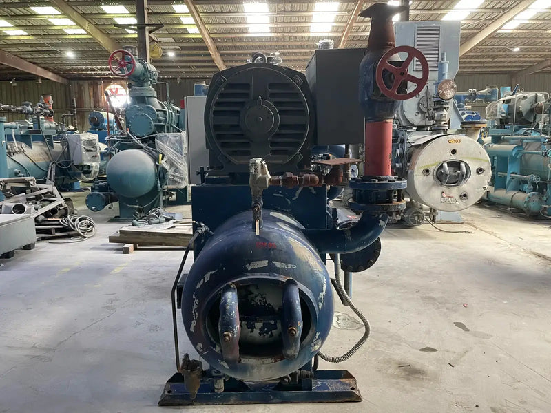 M&M Rotary Screw Compressor Package (Mycom 200SUD-VX, 250 HP 230/460 V)