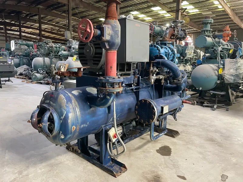 M&M Rotary Screw Compressor Package (Mycom 200SUD-VX, 250 HP 230/460 V)