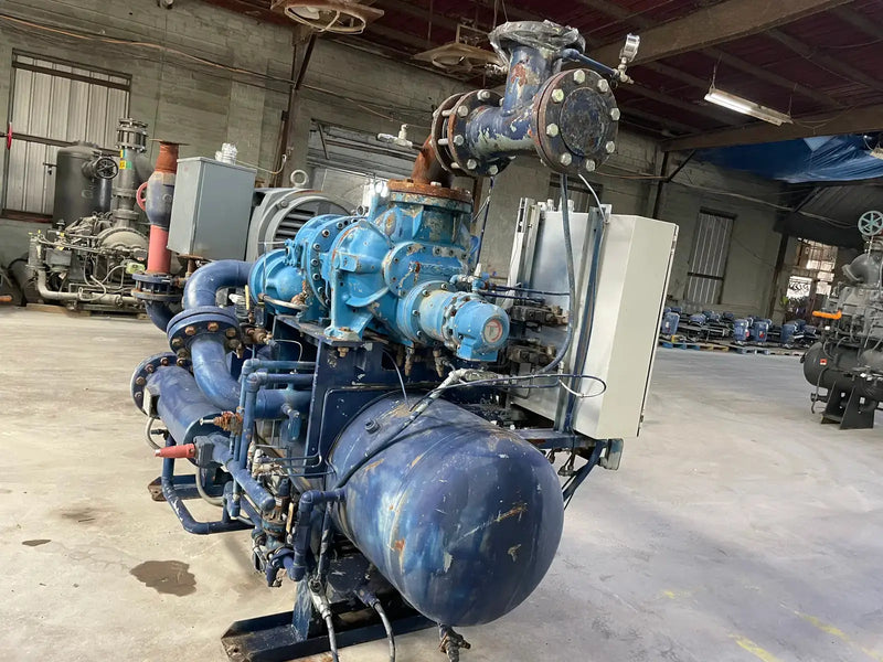 M&M Rotary Screw Compressor Package (Mycom 200SUD-VX, 250 HP 230/460 V)