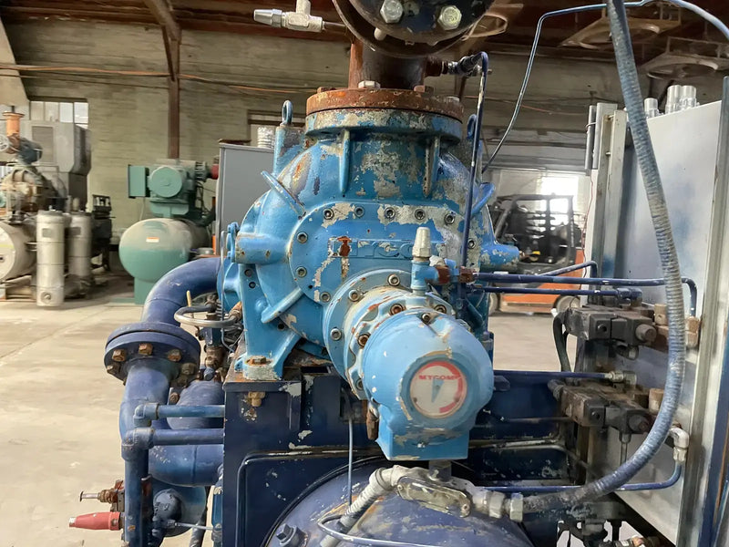 M&M Rotary Screw Compressor Package (Mycom 200SUD-VX, 250 HP 230/460 V)
