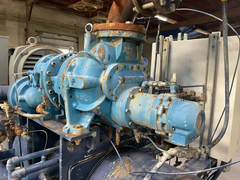 M&M Rotary Screw Compressor Package (Mycom 200SUD-VX, 250 HP 230/460 V)