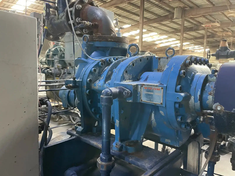 M&M Rotary Screw Compressor Package (Mycom 200SUD-VX, 250 HP 230/460 V)