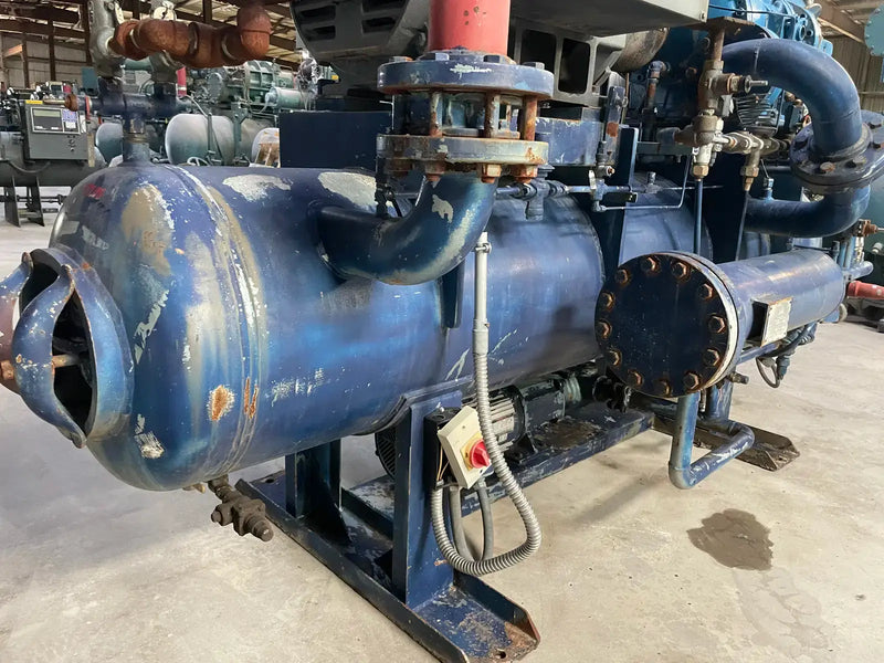 M&M Rotary Screw Compressor Package (Mycom 200SUD-VX, 250 HP 230/460 V)