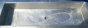 Rectangular Tank Stainless Steel - 17.5 Gallons