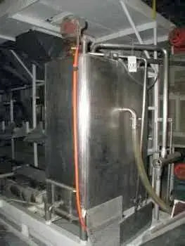 Rectangular Tank Stainless Steel - 250 Gallon