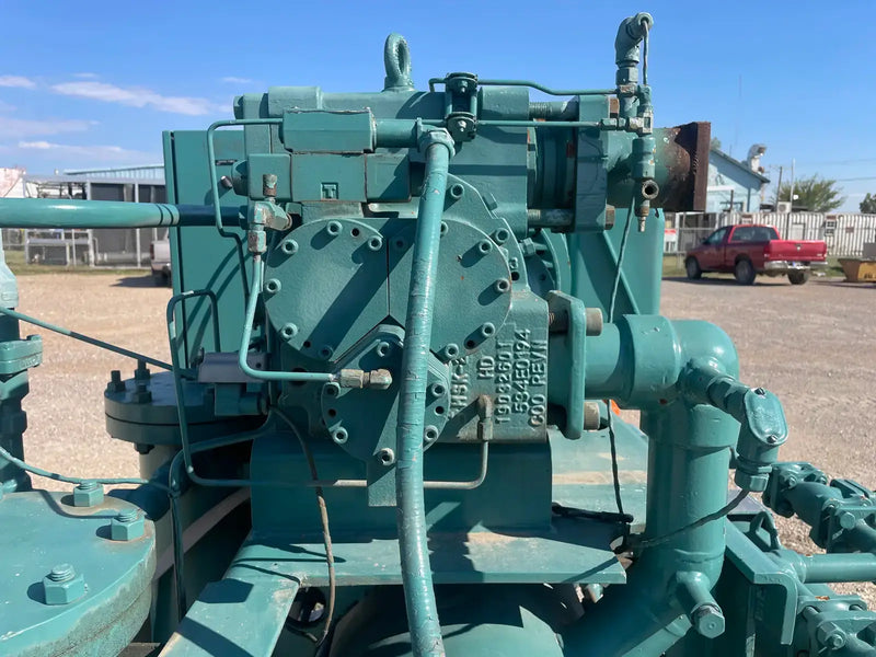 Frick RXB-50H Rotary Screw Compressor Package (Frick XJS 120S, 125 HP 230/460 V, Frick Micro Control Panel)