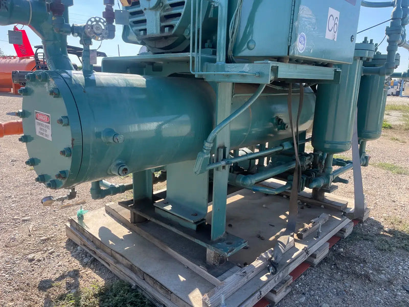 Frick RXB-50H Rotary Screw Compressor Package (Frick XJS 120S, 125 HP 230/460 V, Frick Micro Control Panel)