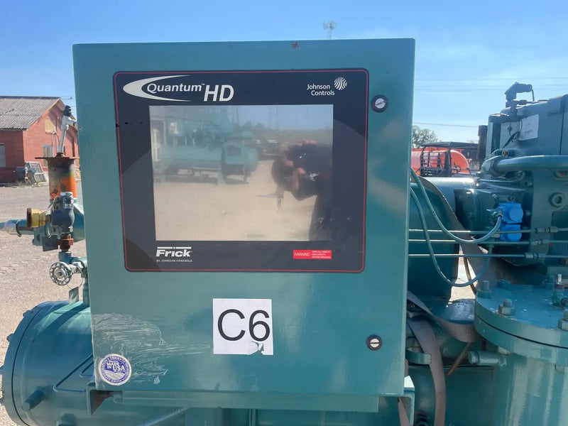 Frick RXB-50H Rotary Screw Compressor Package (Frick XJS 120S, 125 HP 230/460 V, Frick Micro Control Panel)