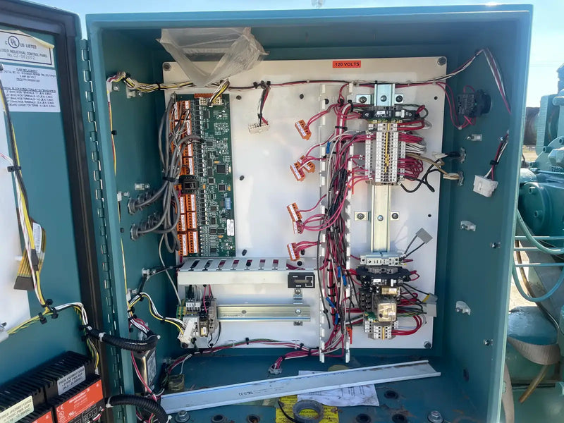 Frick RXB-50H Rotary Screw Compressor Package (Frick XJS 120S, 125 HP 230/460 V, Frick Micro Control Panel)