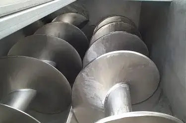 Licuadora de barrena de doble tornillo Rietz, 150 pies cúbicos. Pie