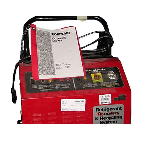 Sistema de reciclaje y recuperación de refrigerante Robinair