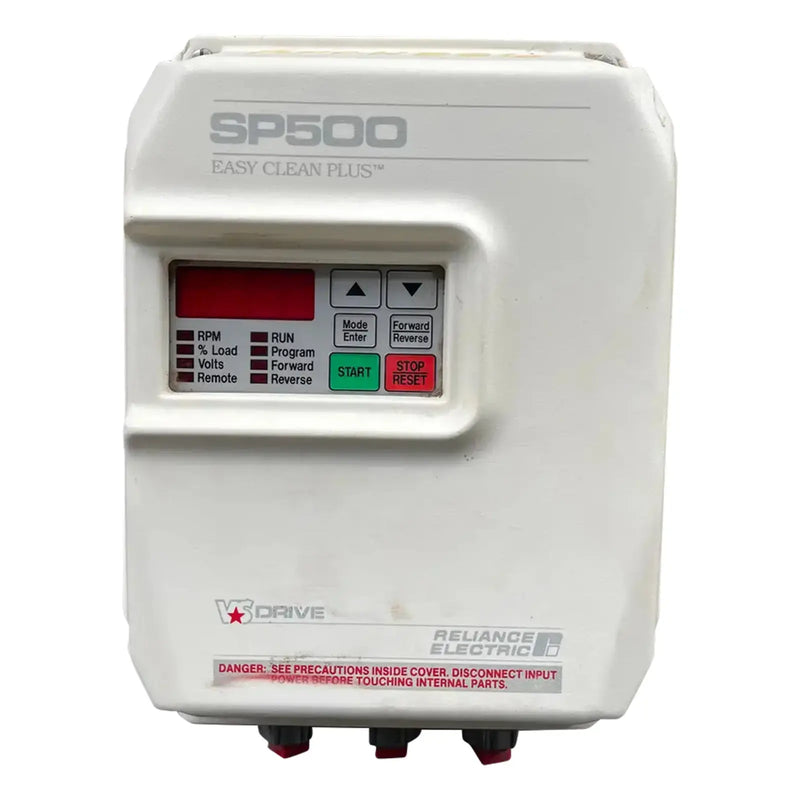 Inversor de frecuencia variable Reliance Electric SP500 Easy Clean Plus sin usar - 3 HP