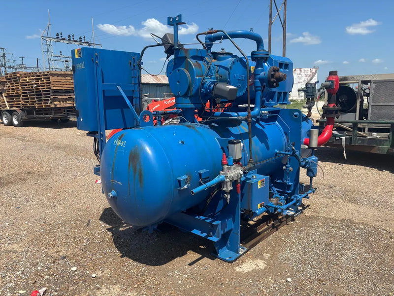 Paquete de compresor de tornillo rotativo Vilter VSM601 (Vilter VSM601, 250 HP 480 V)