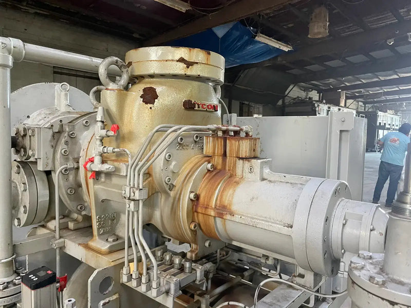 Mycom F220JS-LI-E-300 Rotary Screw Compressor Package (Mycom 220JS-V, 300 Hp, 460 V)