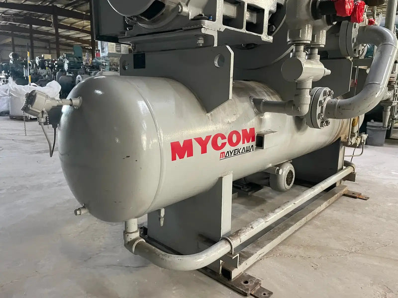 Mycom F220JS-LI-E-300 Rotary Screw Compressor Package (Mycom 220JS-V, 300 Hp, 460 V)