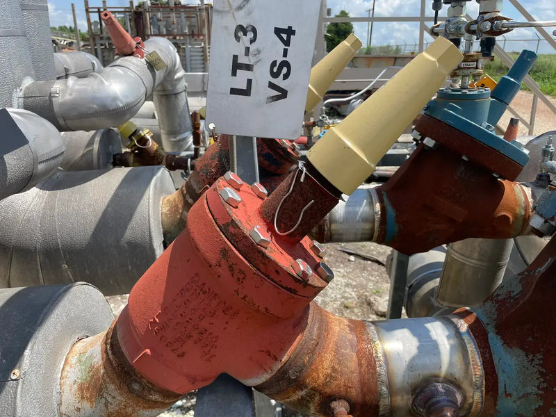 Ammonia Distribution Valve System Skid