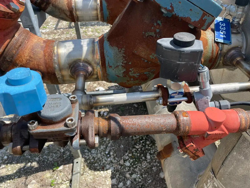 Ammonia Distribution Valve System Skid