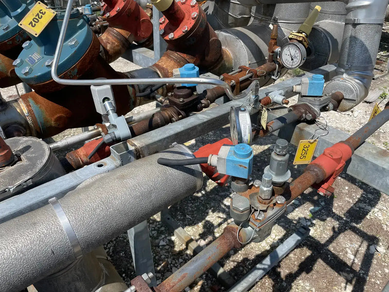 Ammonia Distribution Valve System Skid