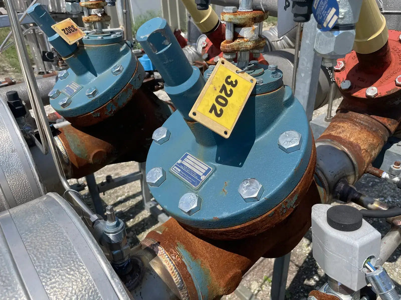 Ammonia Distribution Valve System Skid