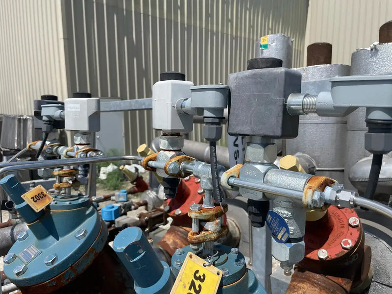 Ammonia Distribution Valve System Skid