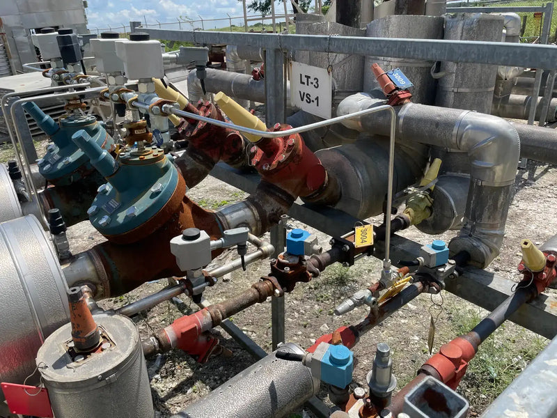 Ammonia Distribution Valve System Skid